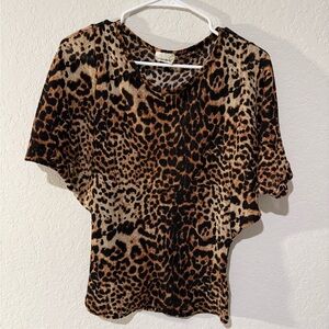 Leopard Print Blouse